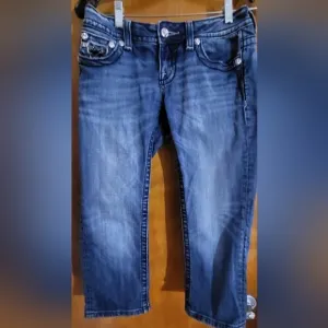 Miss Me   Jeans 26  Cuffed Capri # The Buckle # Miss Me