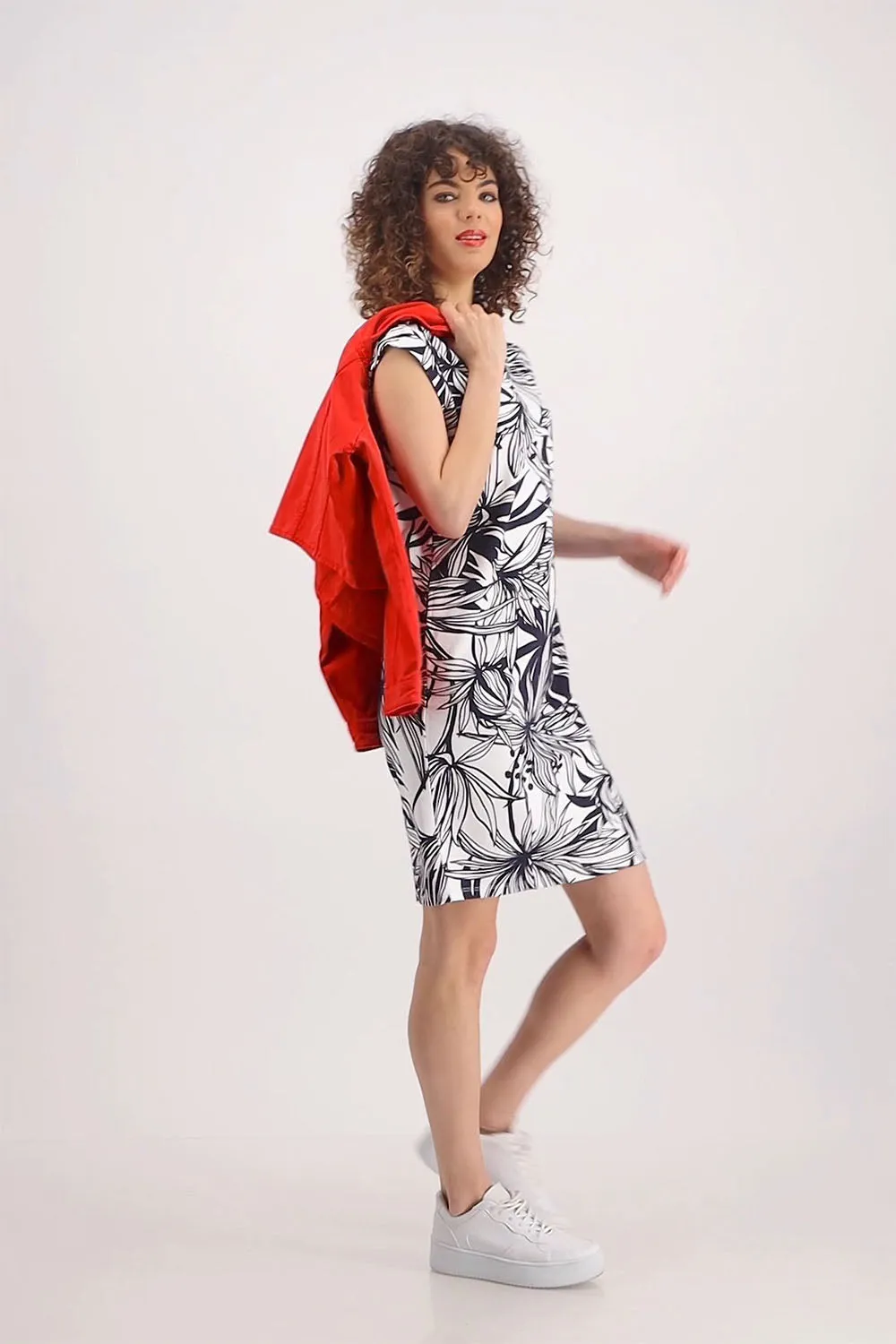 Monari Midi Leaf Dress M407058