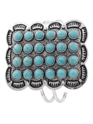 Montana Cuff: Turquoise