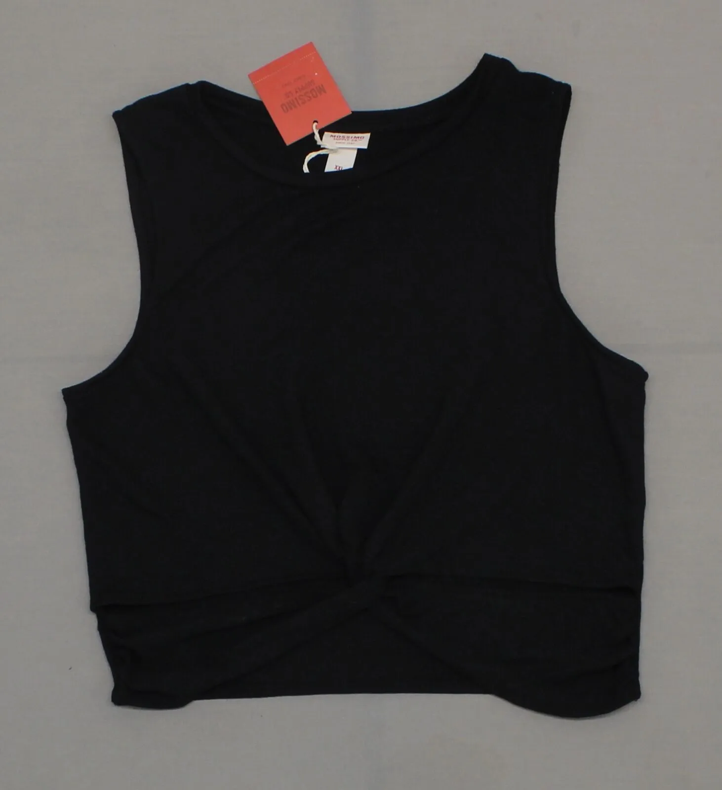 Mossimo Women's French Terry Cut-Out Twist Front Tank Top