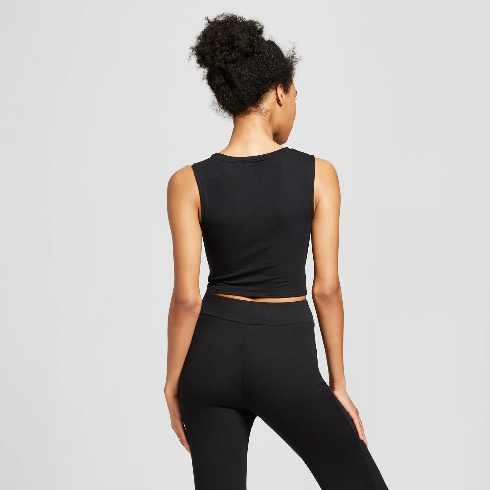 Mossimo Women's French Terry Cut-Out Twist Front Tank Top