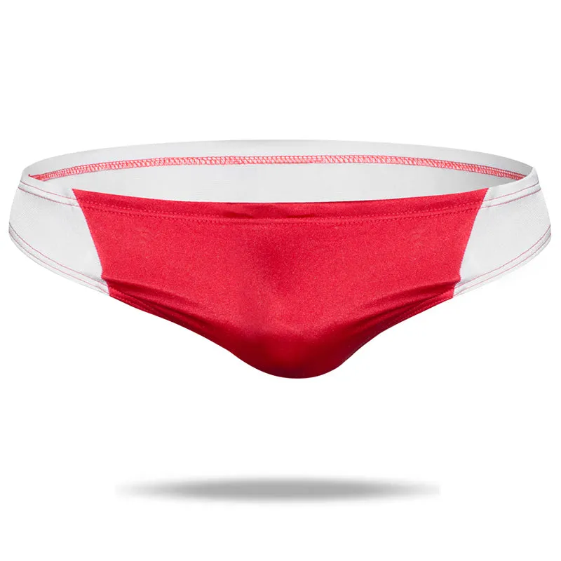 Multicolor Mens Solid Swimsuit