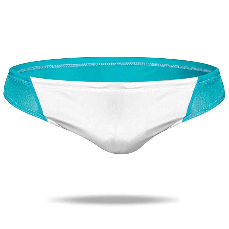 Multicolor Mens Solid Swimsuit