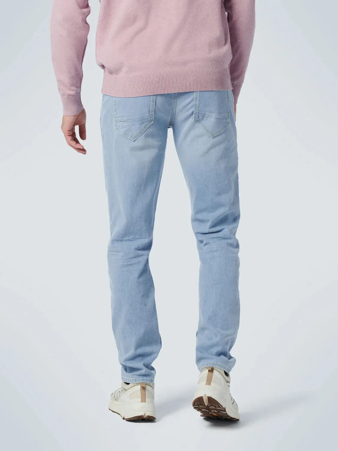 NO EXCESS 711 REGULAR SLIM STRAIGHT STRETCH DENIM JEAN N711D56N