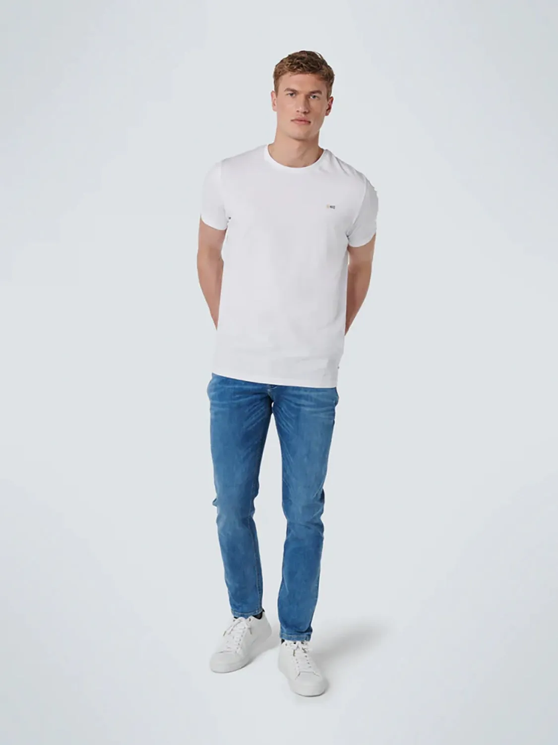 NO EXCESS 712 TAPERED FIT COMFORT STRETCH DENIM JEAN N712D98N1