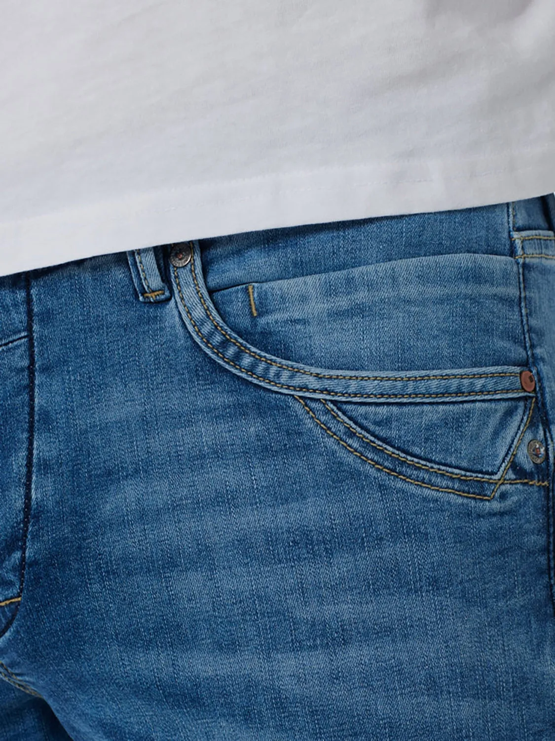 NO EXCESS 712 TAPERED FIT COMFORT STRETCH DENIM JEAN N712D98N1