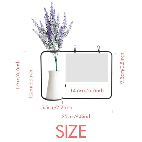no/no Birthday Dresses Contrast Artificial Lavender Flower Vase Bottle Card