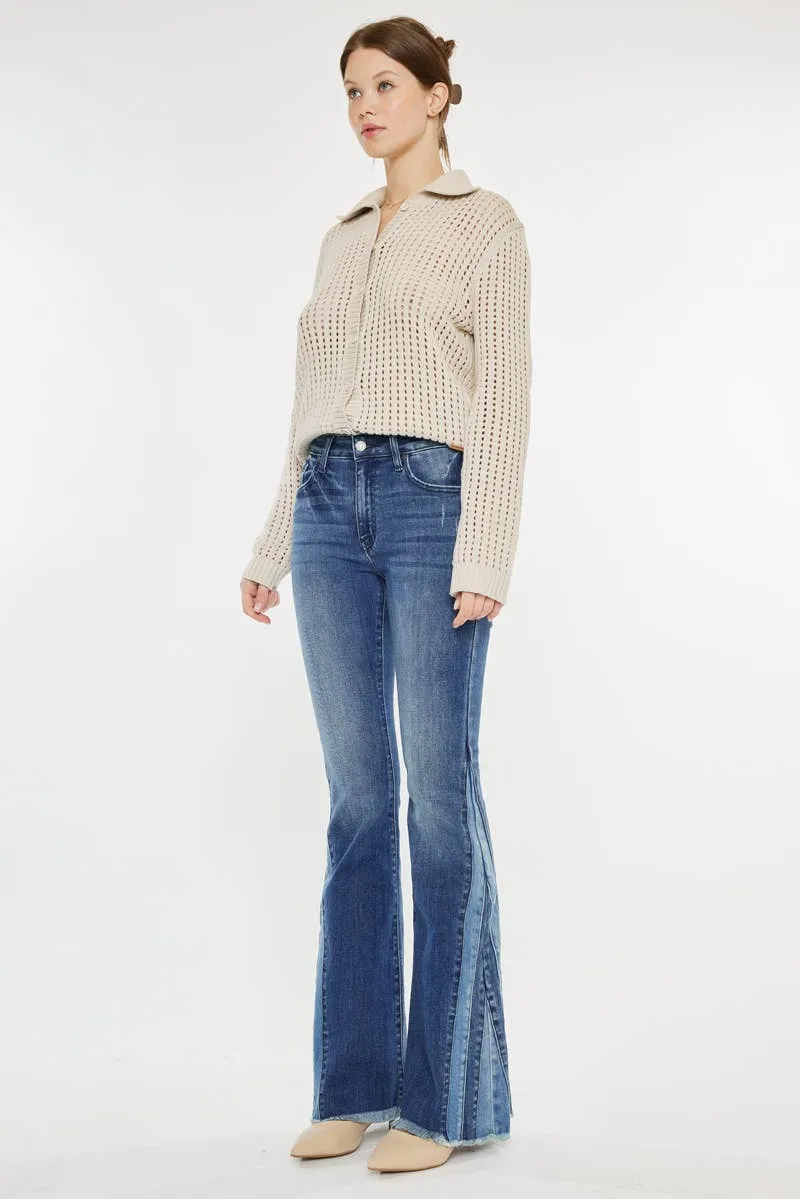 Number 1 Flare Ever Restock-MEDIUM WASH
