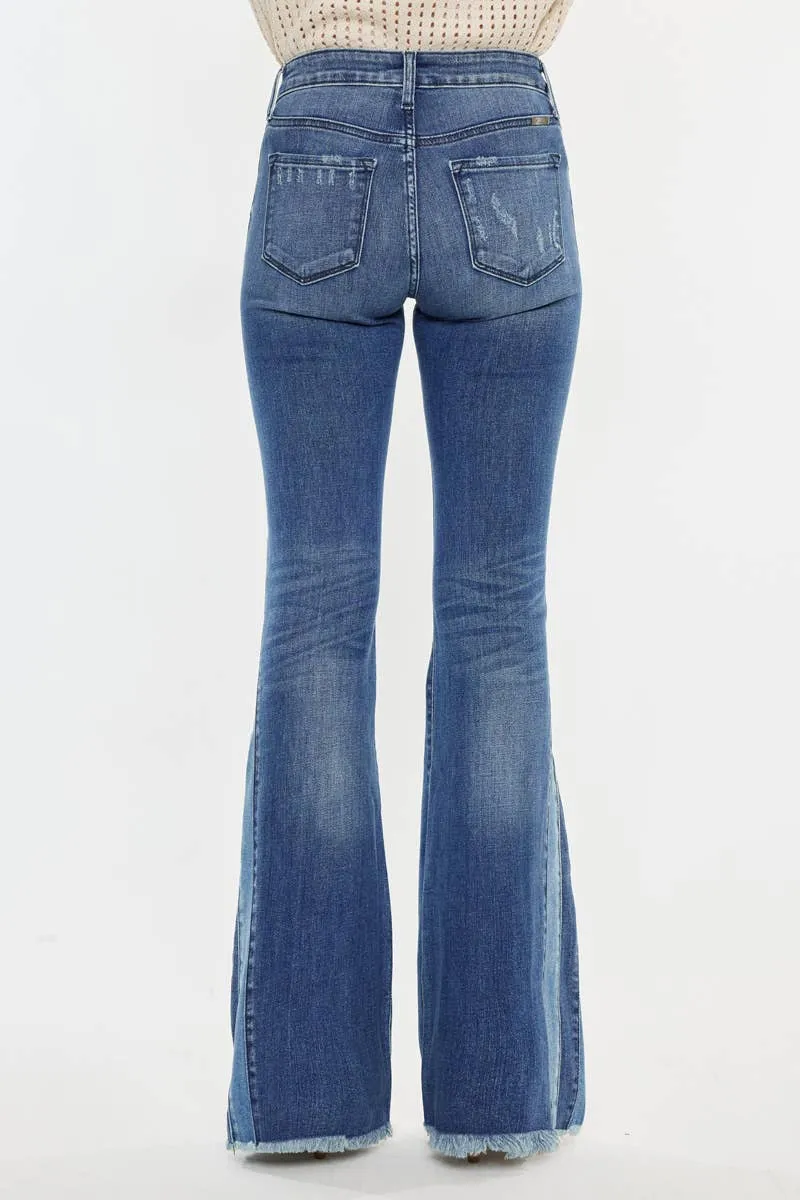 Number 1 Flare Ever Restock-MEDIUM WASH