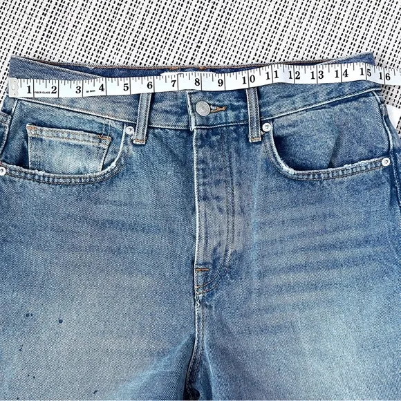 NWT Free People We The Free Distressed High Waited Flare Jeans