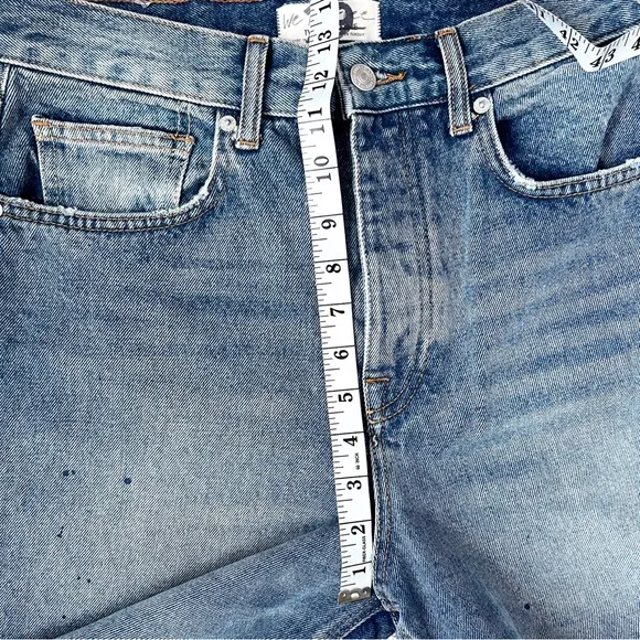 NWT Free People We The Free Distressed High Waited Flare Jeans
