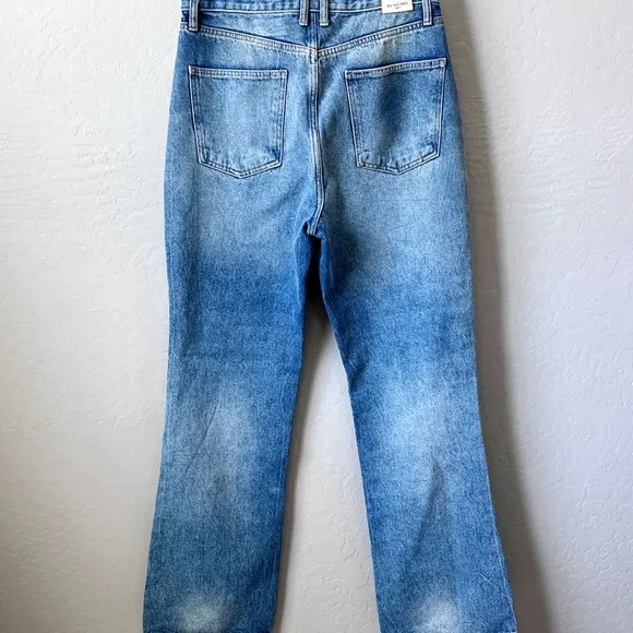 NWT Free People We The Free Distressed High Waited Flare Jeans