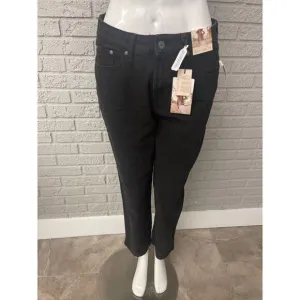 NWT Jules Black High Rise Straight Jean Size 7 / 28