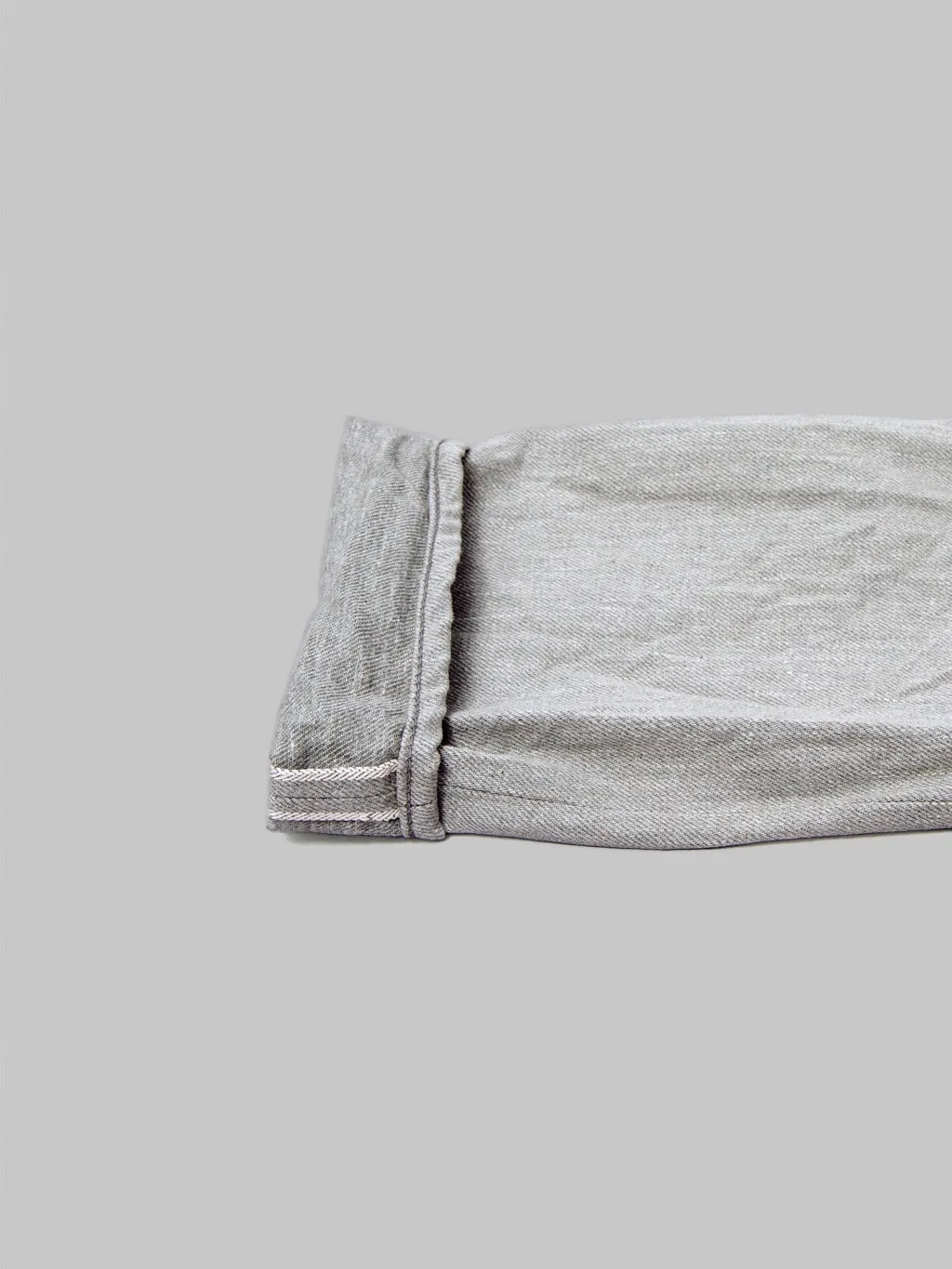 ONI Denim 622-MOKU 11oz"Mixed Grey Denim" Relaxed Tapered Jeans