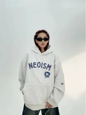 Oversized Graphic Hooded Sweatshirt