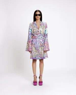 Pan Masala Blazer Dress