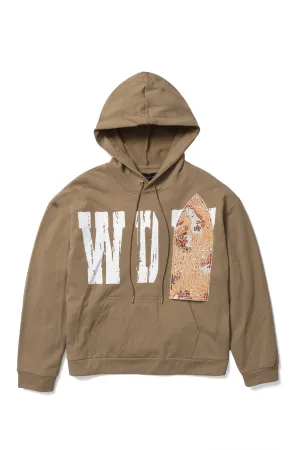 PATCHED HOODED SWEATSHIRT
