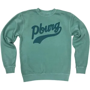 Pburg Script Puff Sweatshirt (Discontinued)