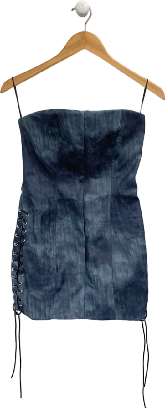 Peppermayo Graphite Better When I'm Dancing Mini Dress UK 8
