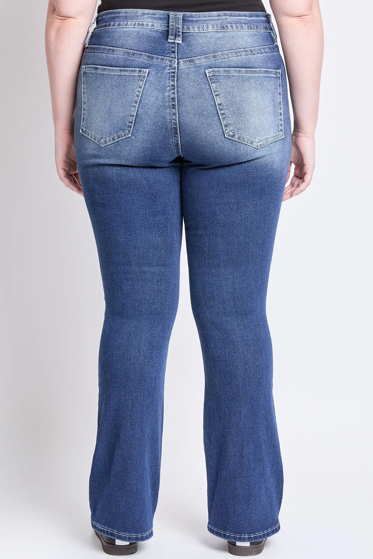 Plus Mid Rise Premium Stitch Bootcut Jeans, Pack of 6