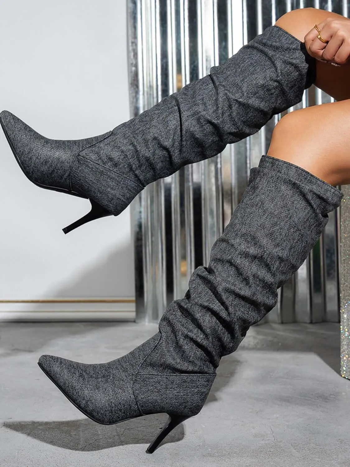 Point Toe Stiletto Boots – Sleek, Sophisticated