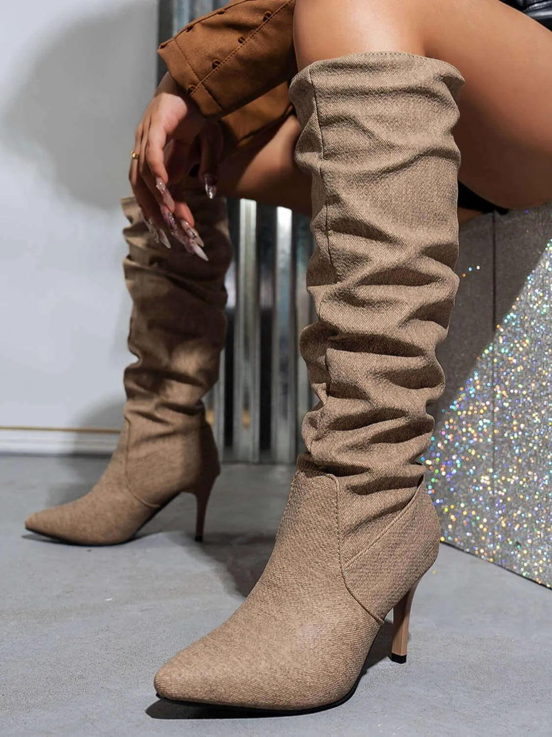 Point Toe Stiletto Boots – Sleek, Sophisticated