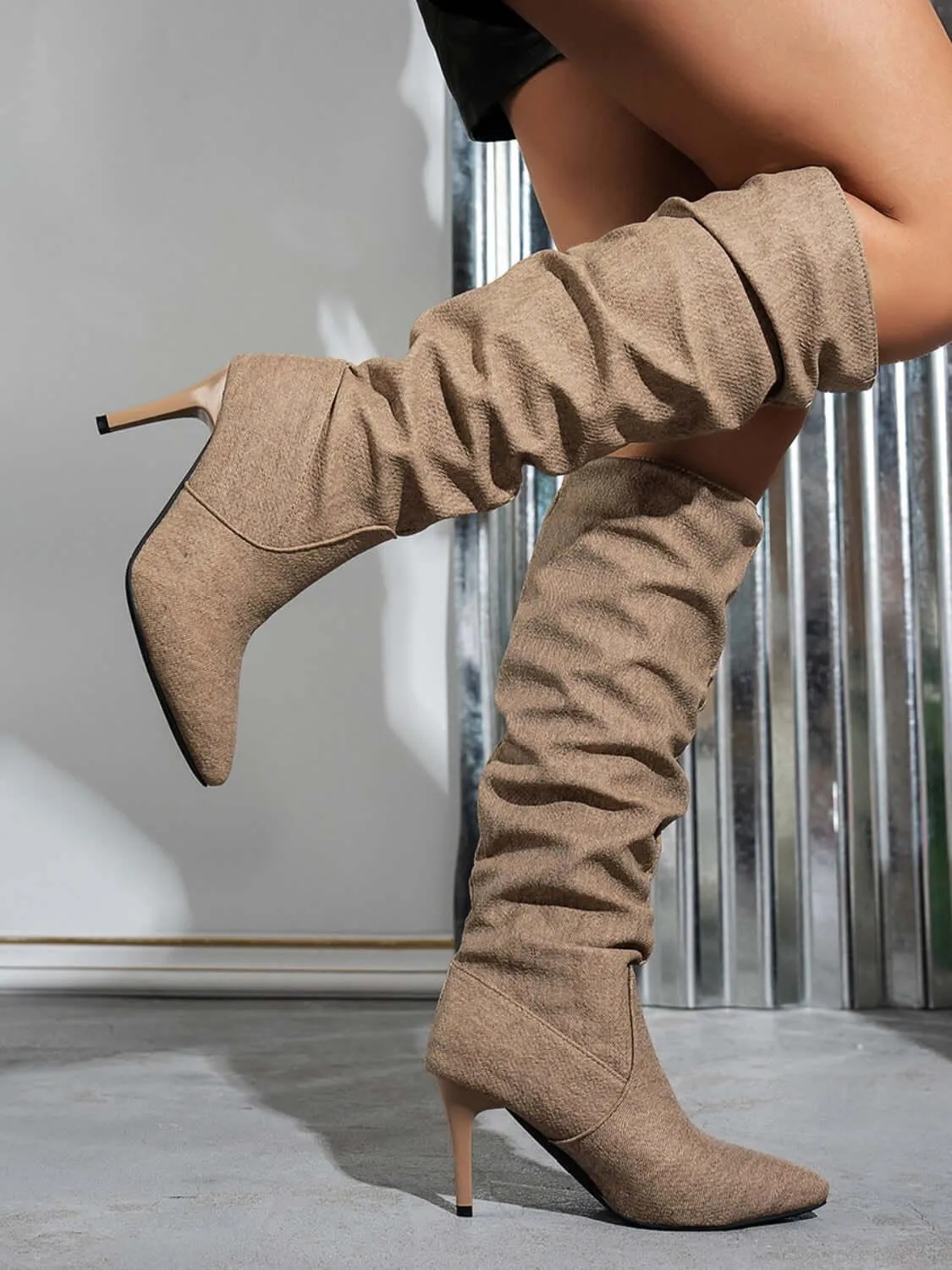 Point Toe Stiletto Boots – Sleek, Sophisticated