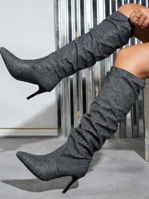 Point Toe Stiletto Boots – Sleek, Sophisticated