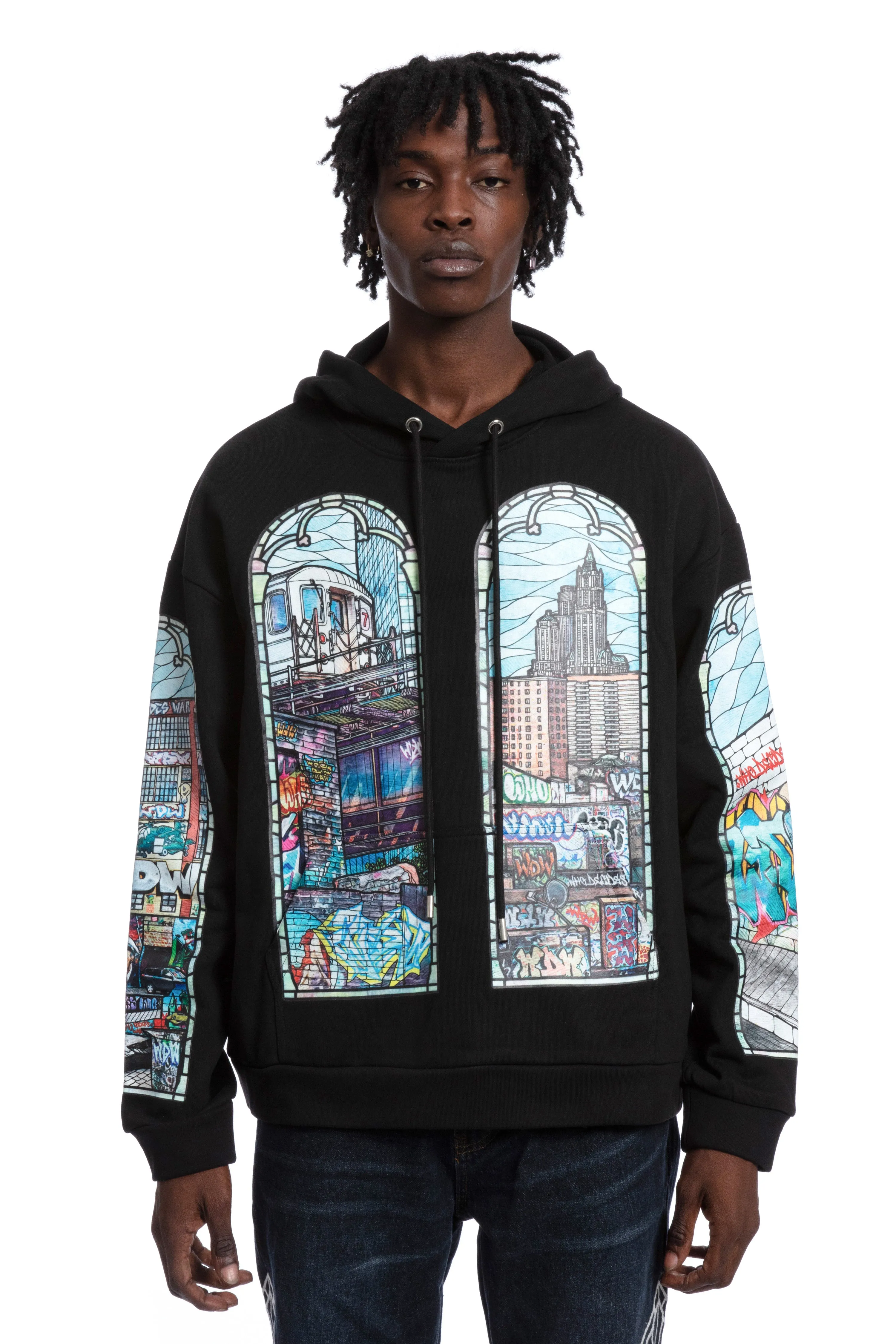 POLITICS AS USUAL HOODED SWEATSHIRT