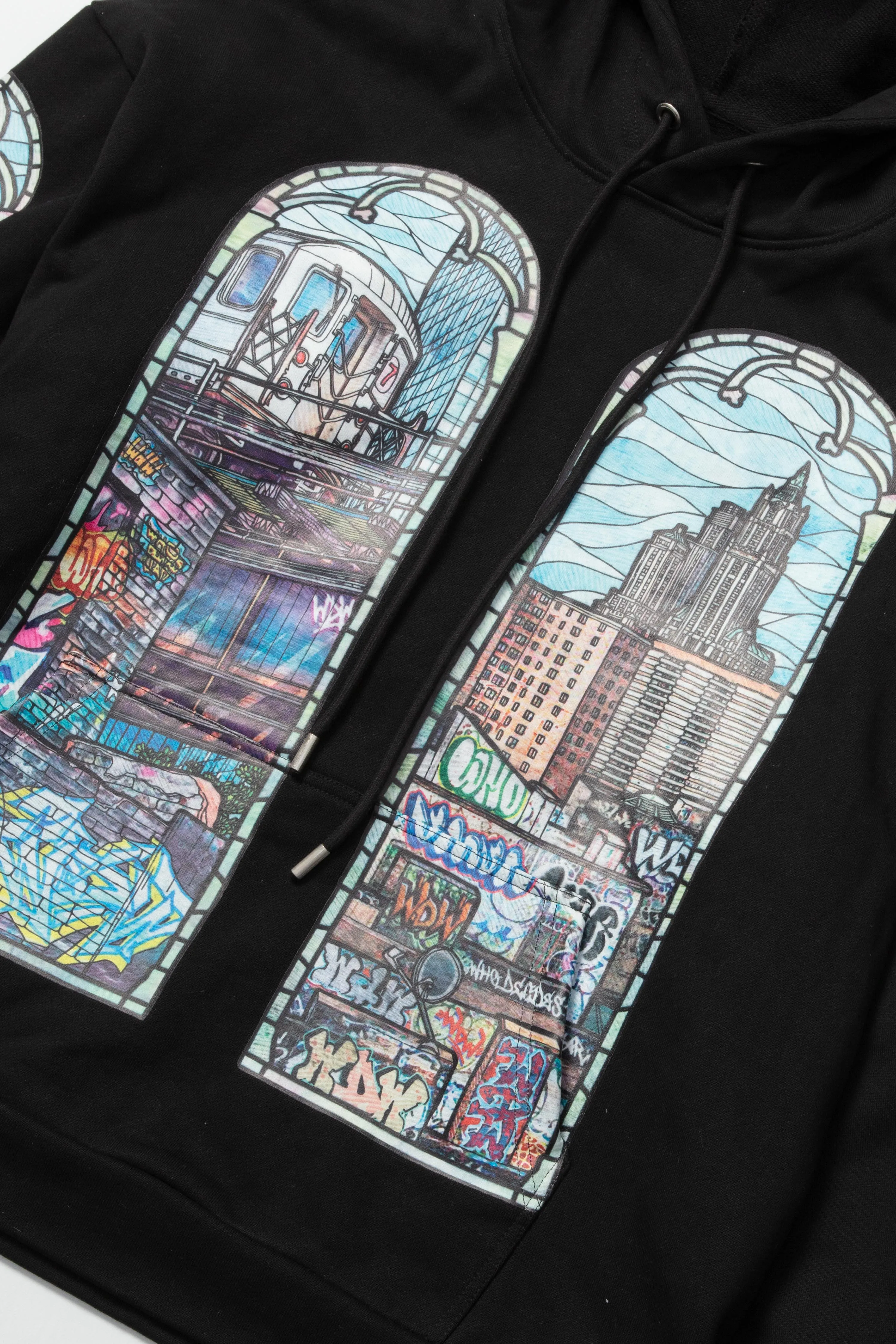 POLITICS AS USUAL HOODED SWEATSHIRT