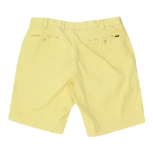 Polo Ralph Lauren Shorts | Mens Yellow Designer Smart Casual Summer Bermuda