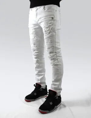 PREME ELDREDGE MOTO DENIM WHITE