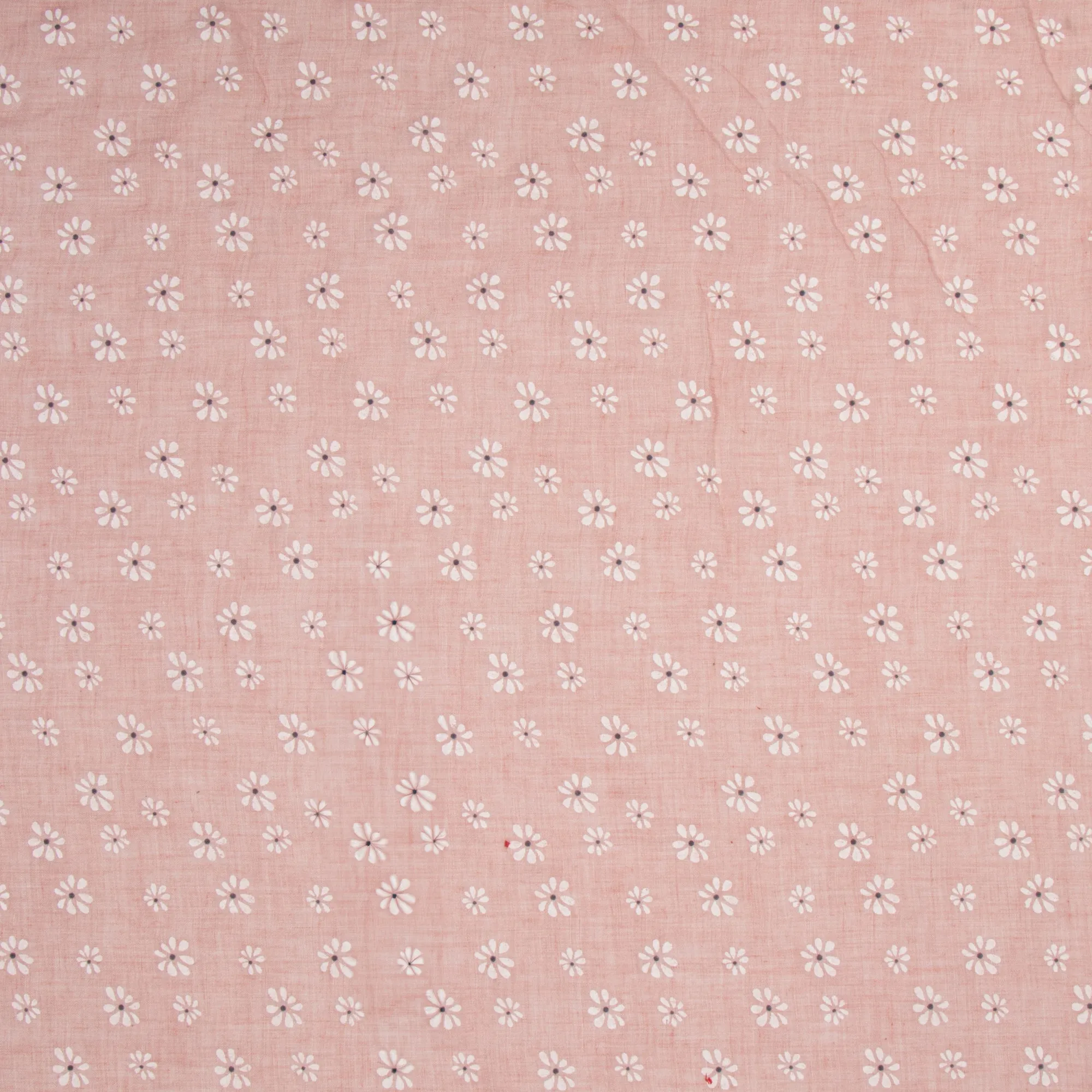 Printed Voille Floral Pink