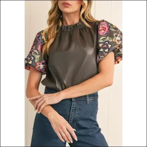 Puff Sleeve Blouse: from Wallflower to Wildflower  🌼