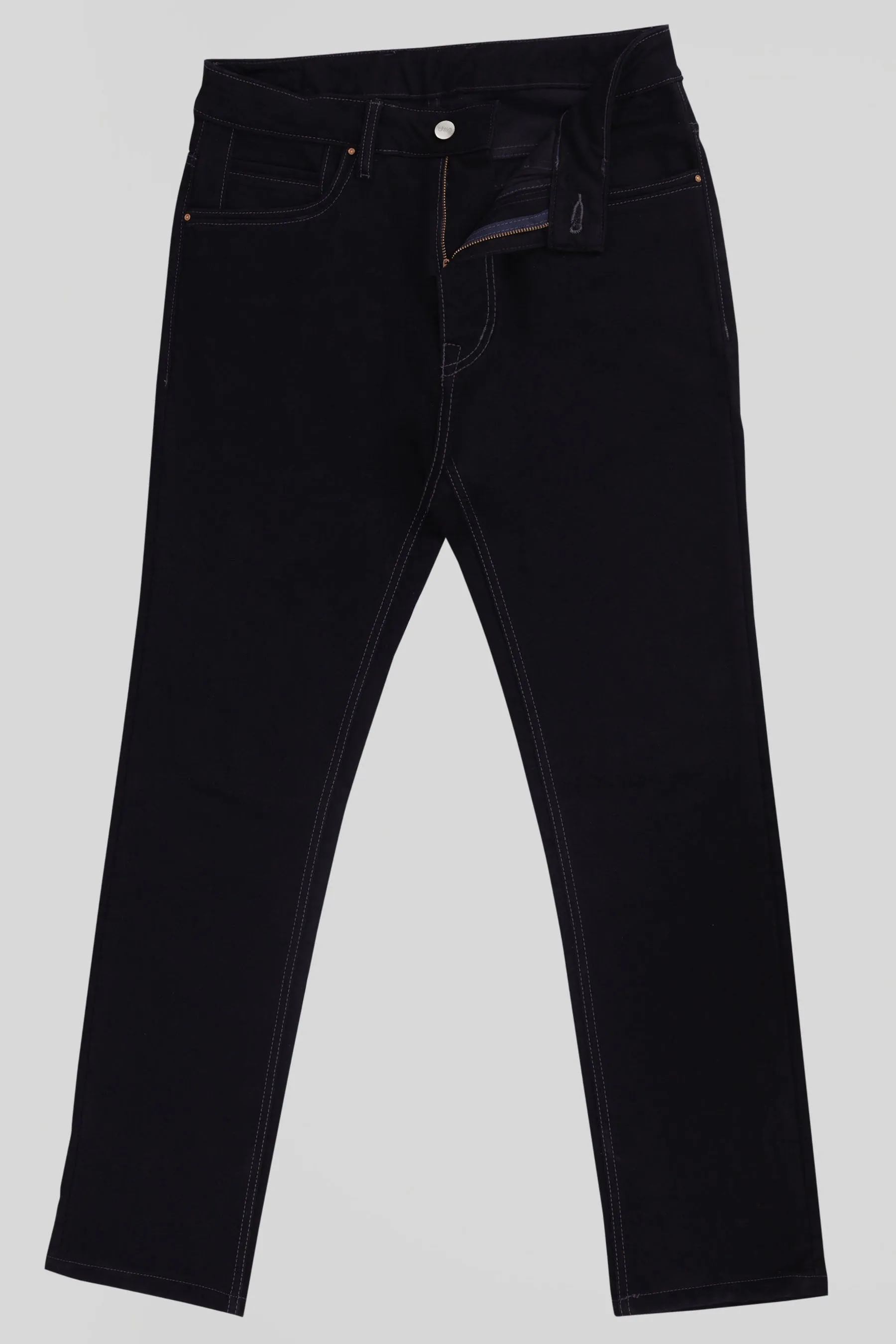 Pure Black Straight fit