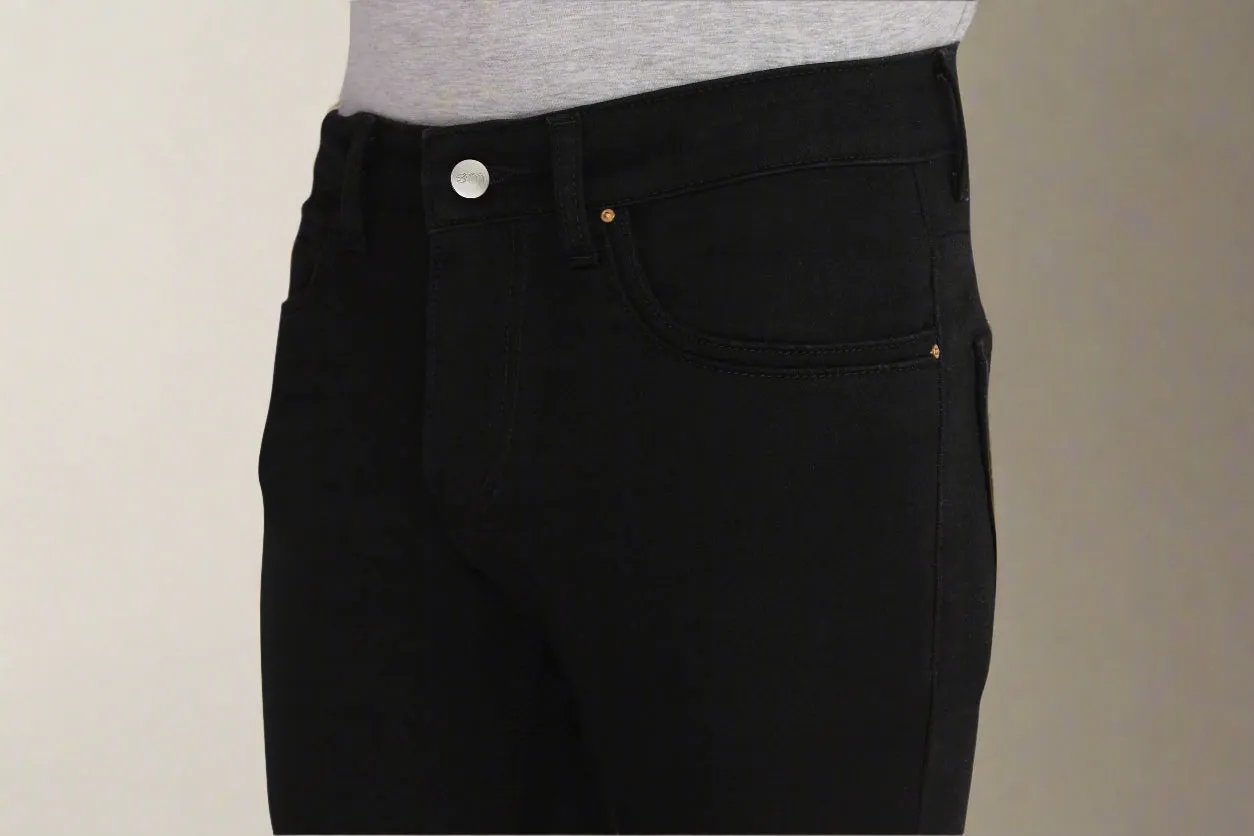 Pure Black Straight fit