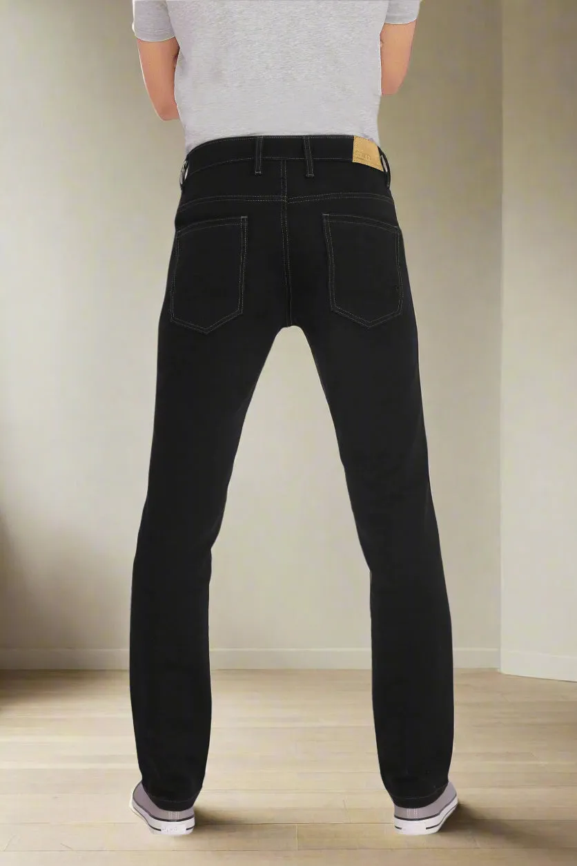 Pure Black Straight fit