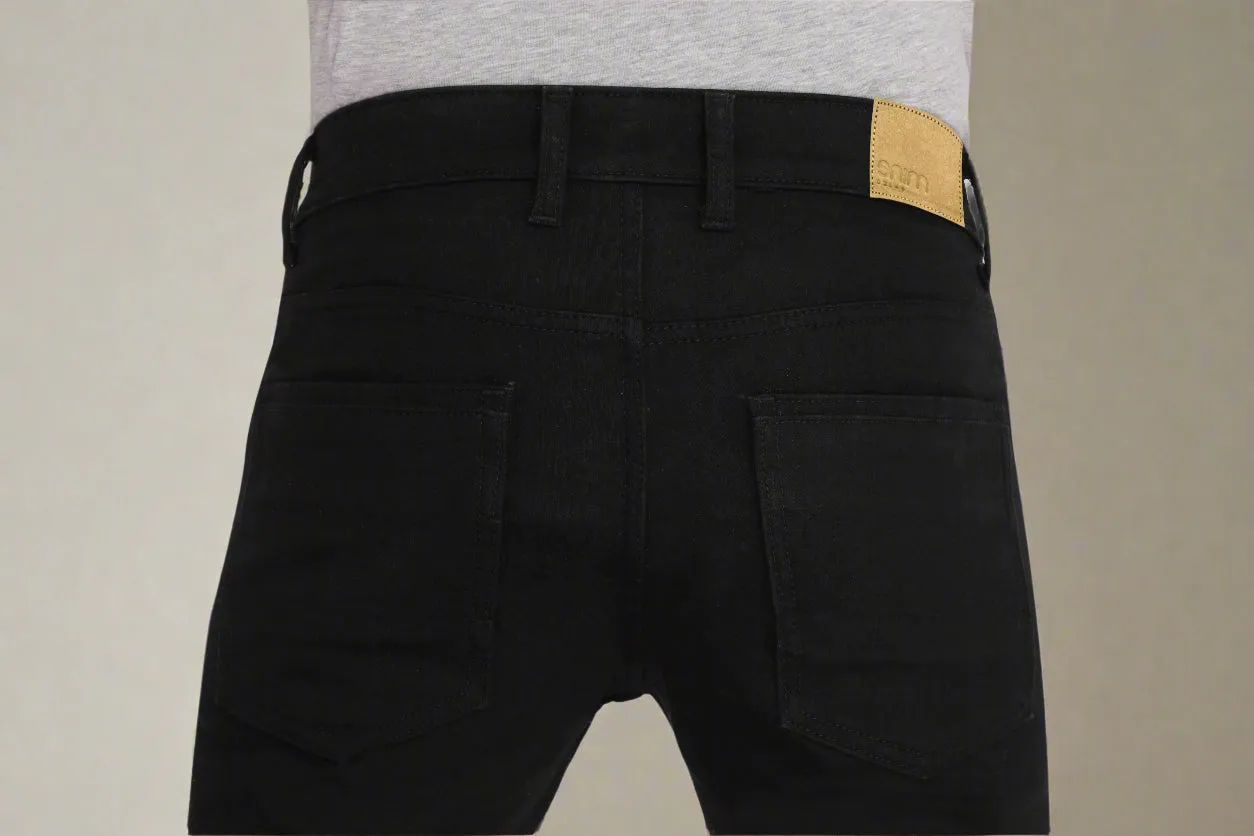 Pure Black Straight fit
