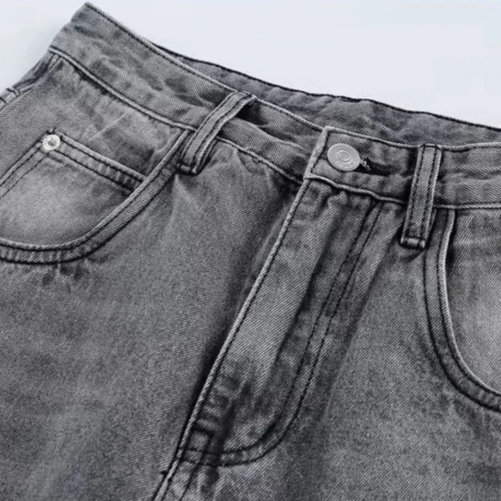 "American Street Ripped Straight" Jeans