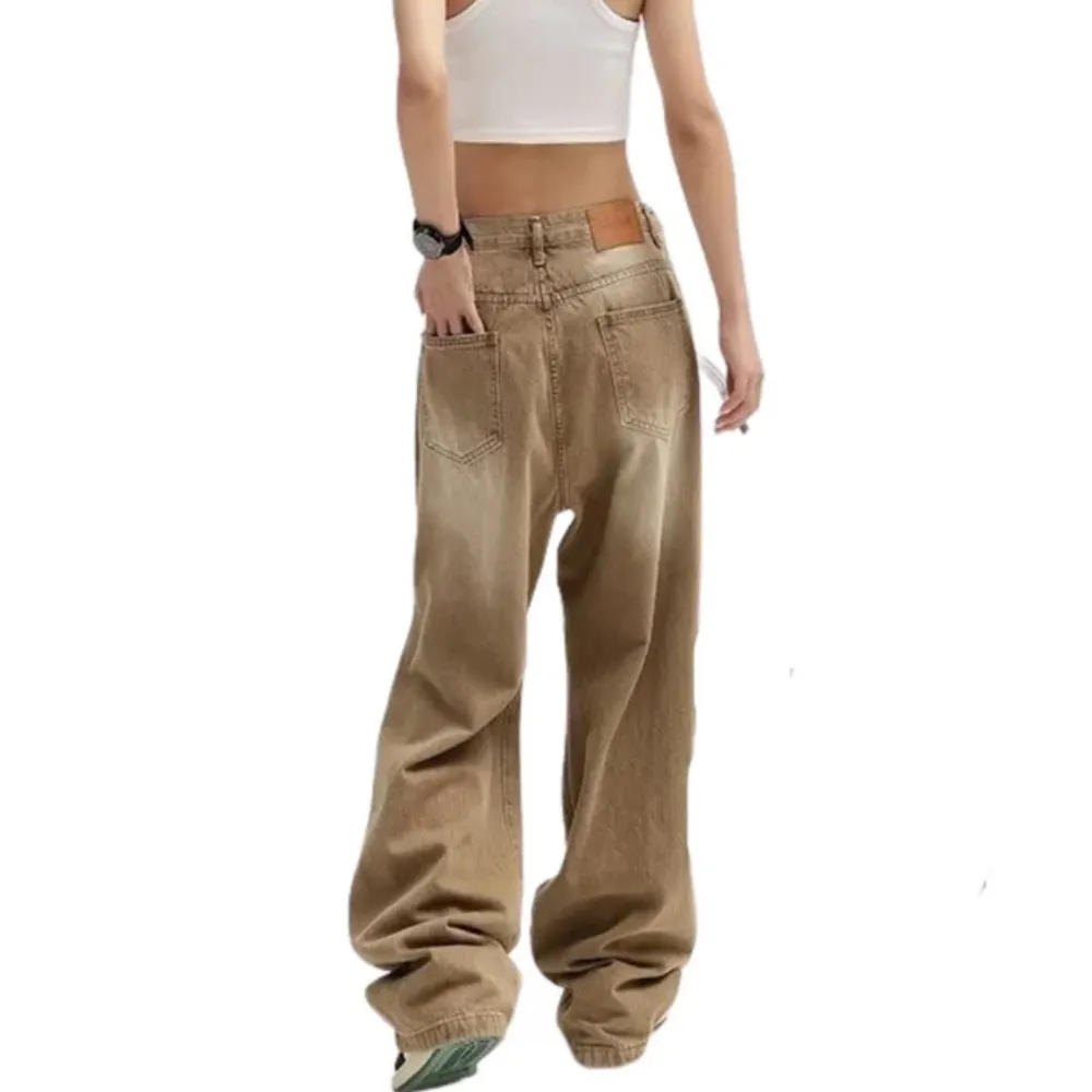 "American Street Ripped Straight" Jeans