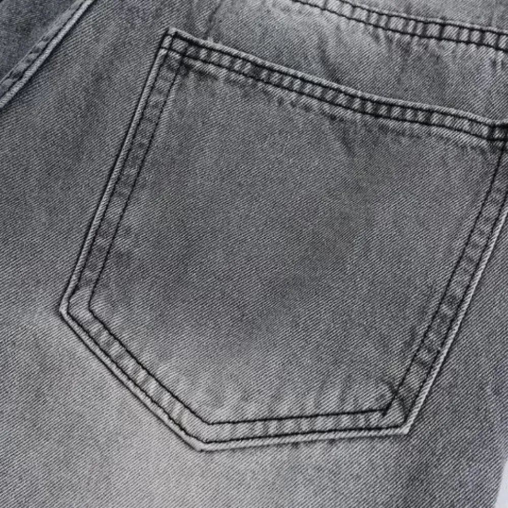 "American Street Ripped Straight" Jeans