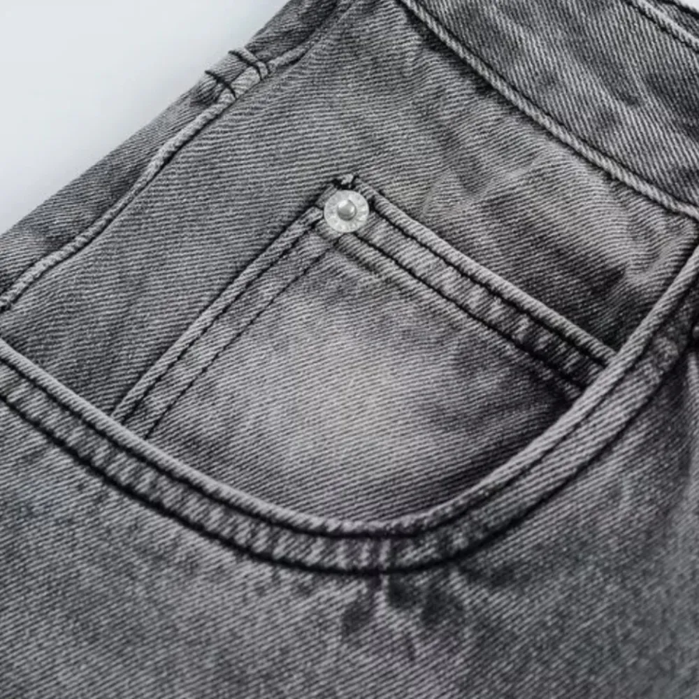 "American Street Ripped Straight" Jeans