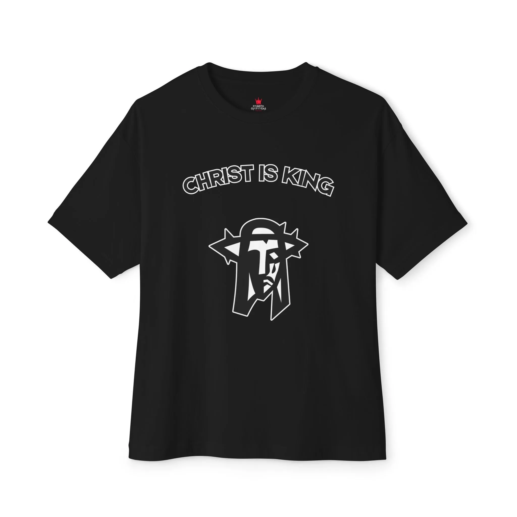 "Christ is King Oversized Heavyweight 6oz Boxy Streetwear T-Shirt"