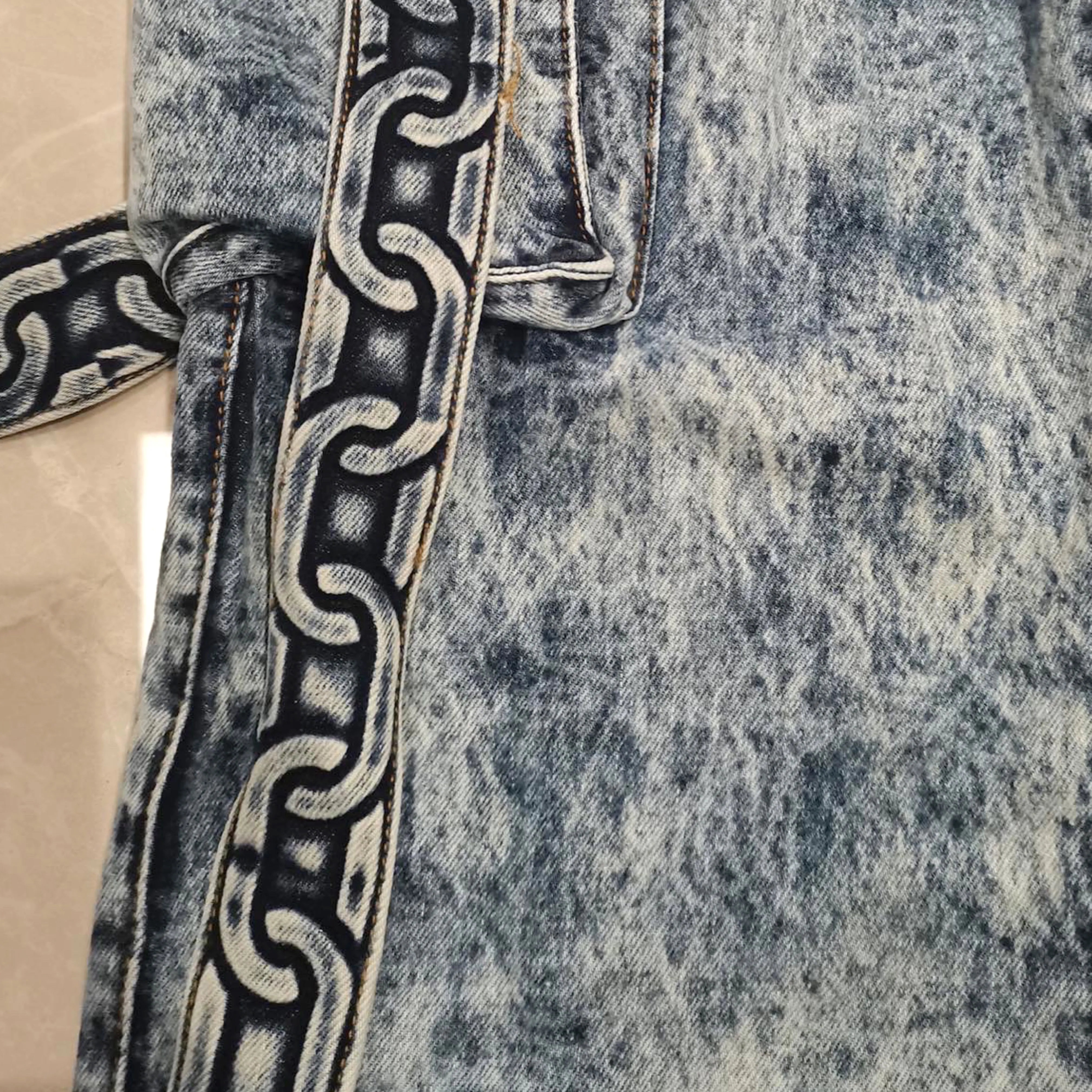 Red Sea Cargo Jeans Blue (with Chain)
