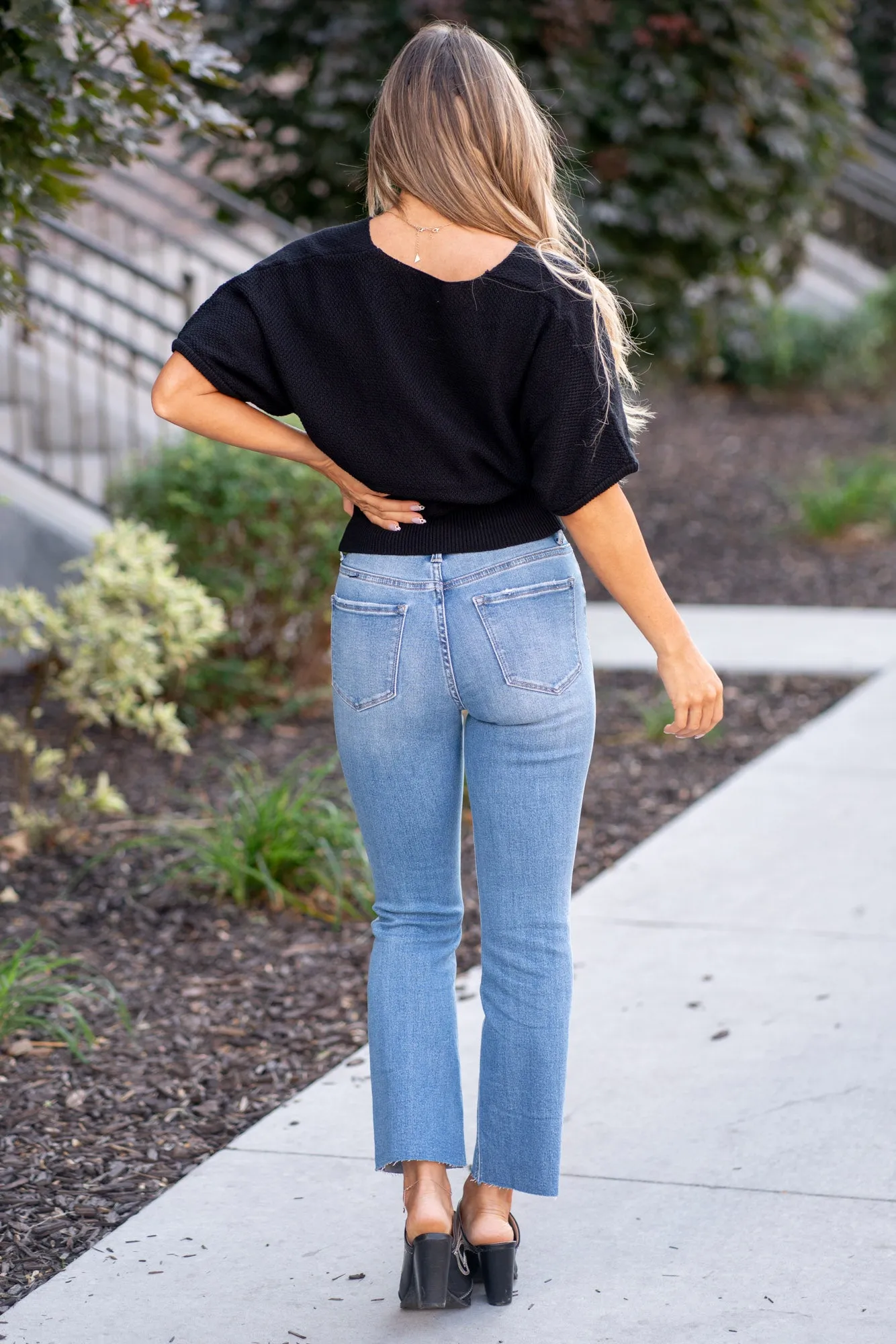Reptar High Rise Crop Flare