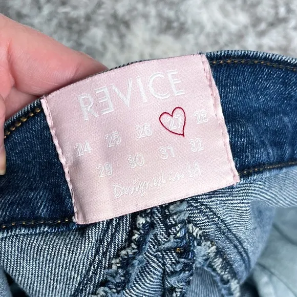 Revice Star Skinny Jeans Medium/Dark Wash Size 27