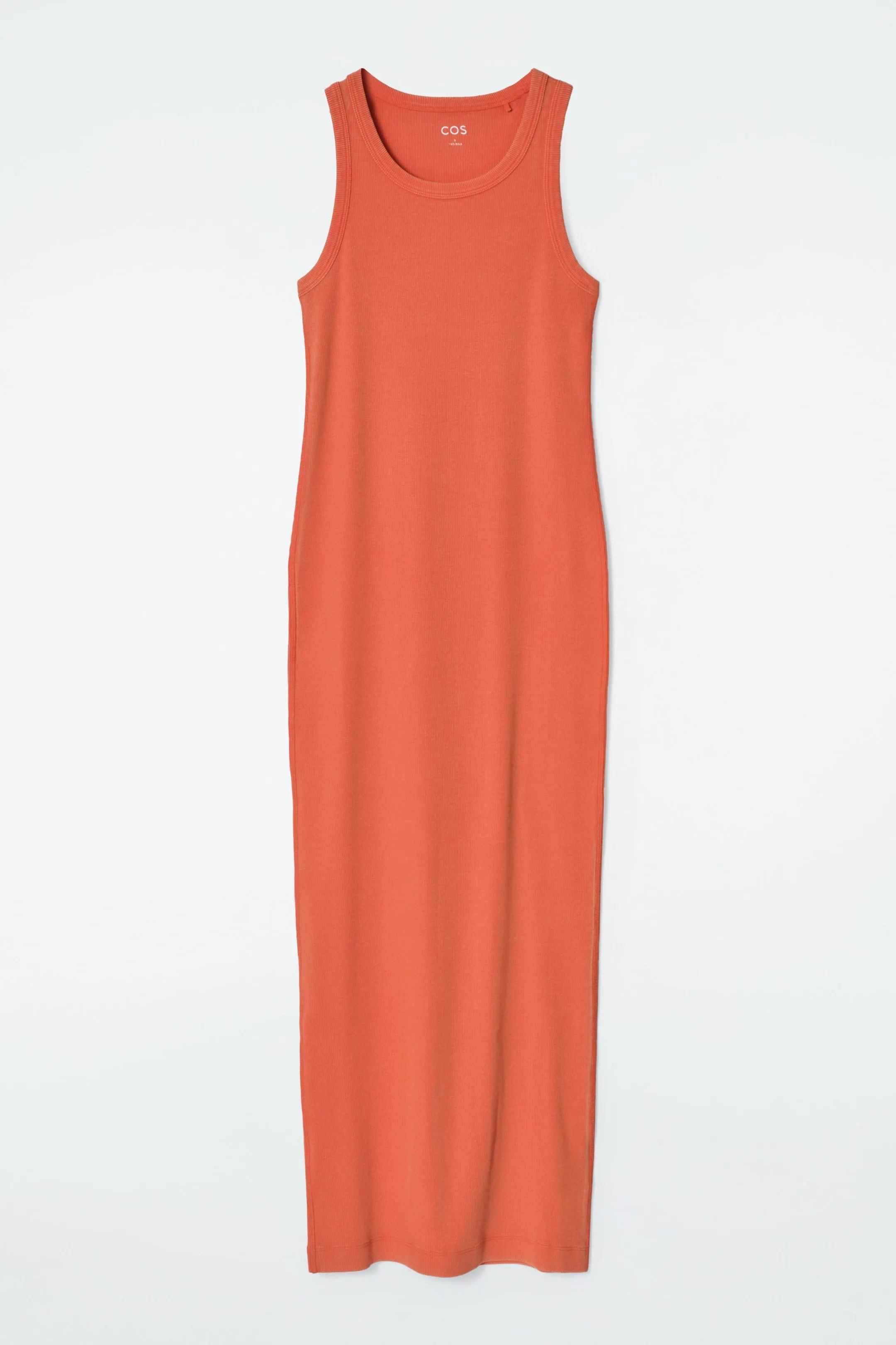 Ribbed tube dress