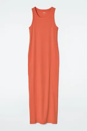 Ribbed tube dress