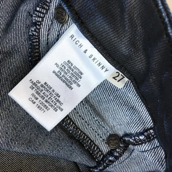 Rich‎ &amp; Skinny Clean Victory Skinny Jeans