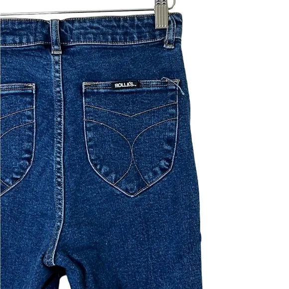 ROLLA’S | Eastcoast Ankle High rise skinny jeans dark wash denim size 27